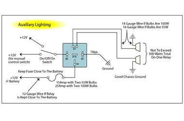 3 Wire 6 Volt Relay Wiring Schematic