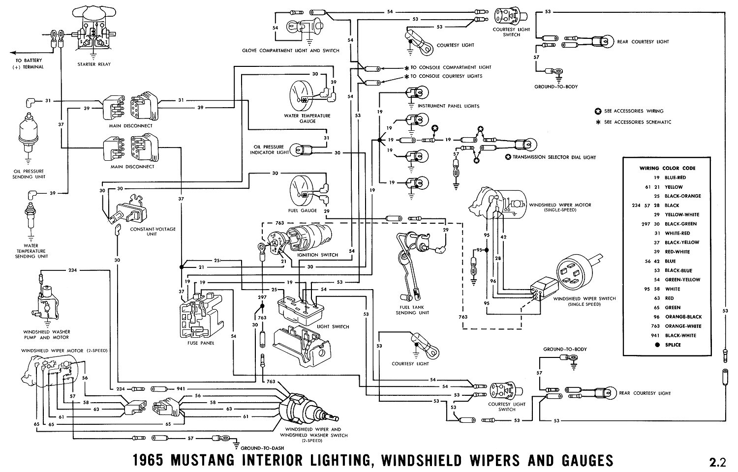 1965 Mustang Ignition Switch Wiring Diagram Download Wiring Diagram