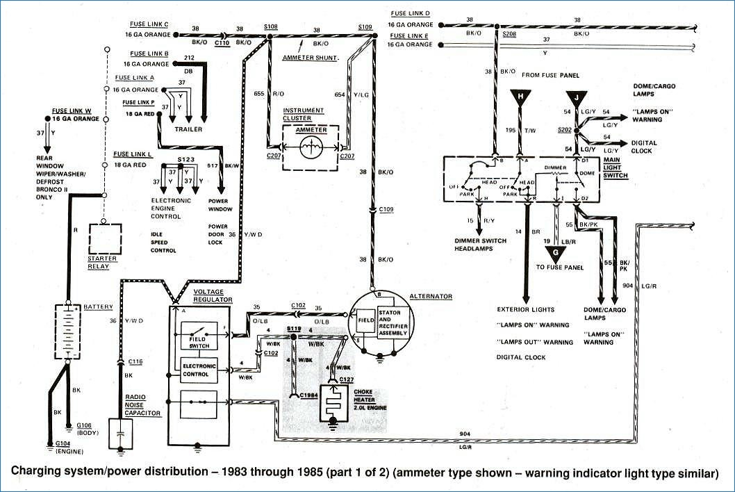 1986 Ford F150 Radio Wiring Diagram