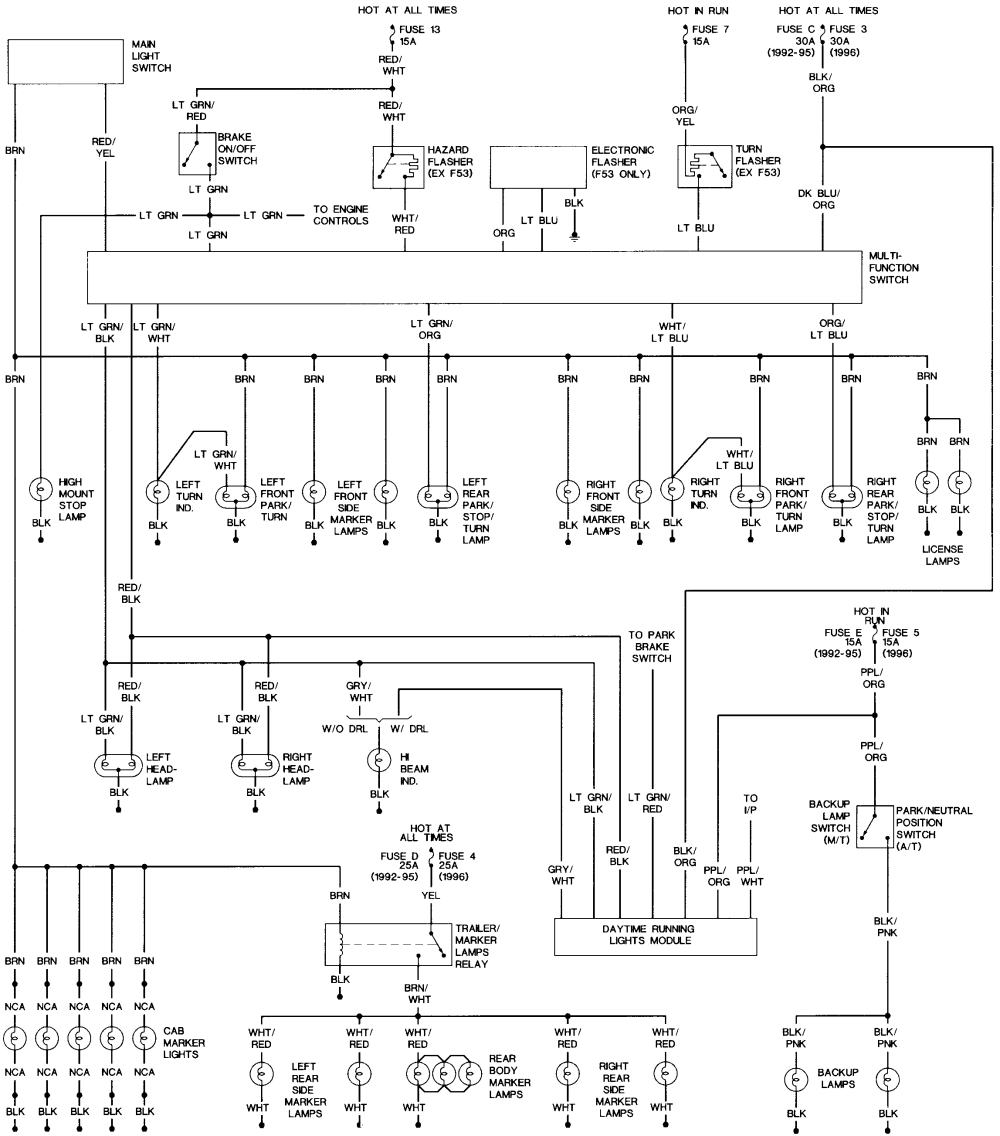 1994 ford F150 Wiring Diagram Collection - Wiring Diagram Sample