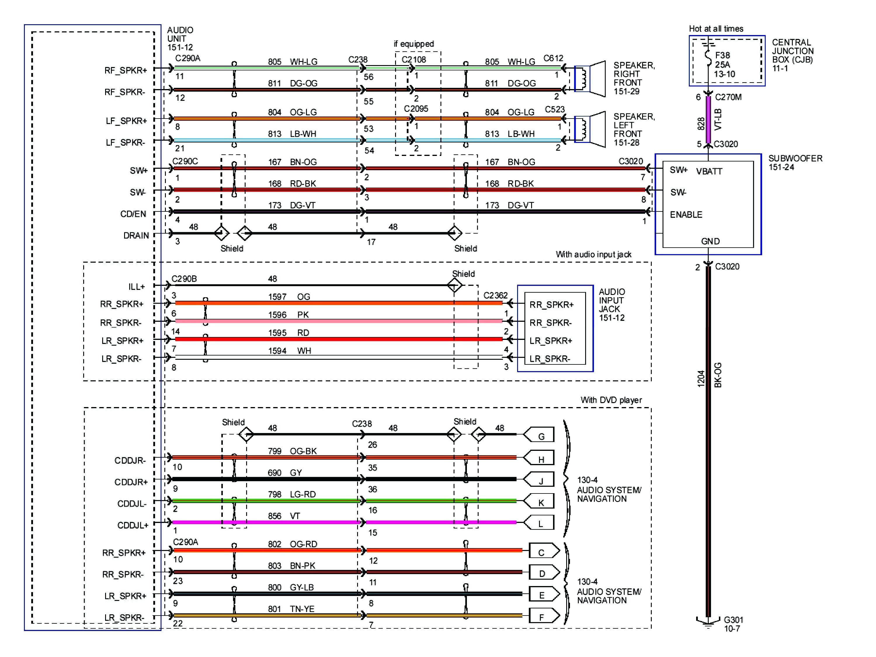 F150 Sony Subwoofer Wiring Diagram - General Wiring Diagram