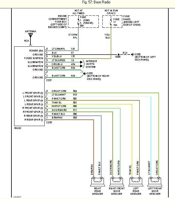 taxifarereview2009: 2009 Ford F150 Speaker Wire Colors