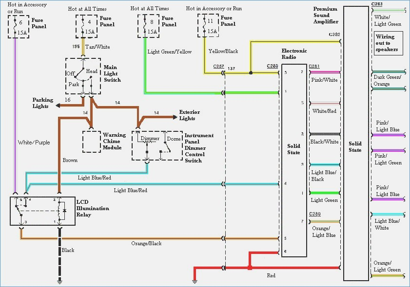 2007 Ford Mustang Wiring Diagram