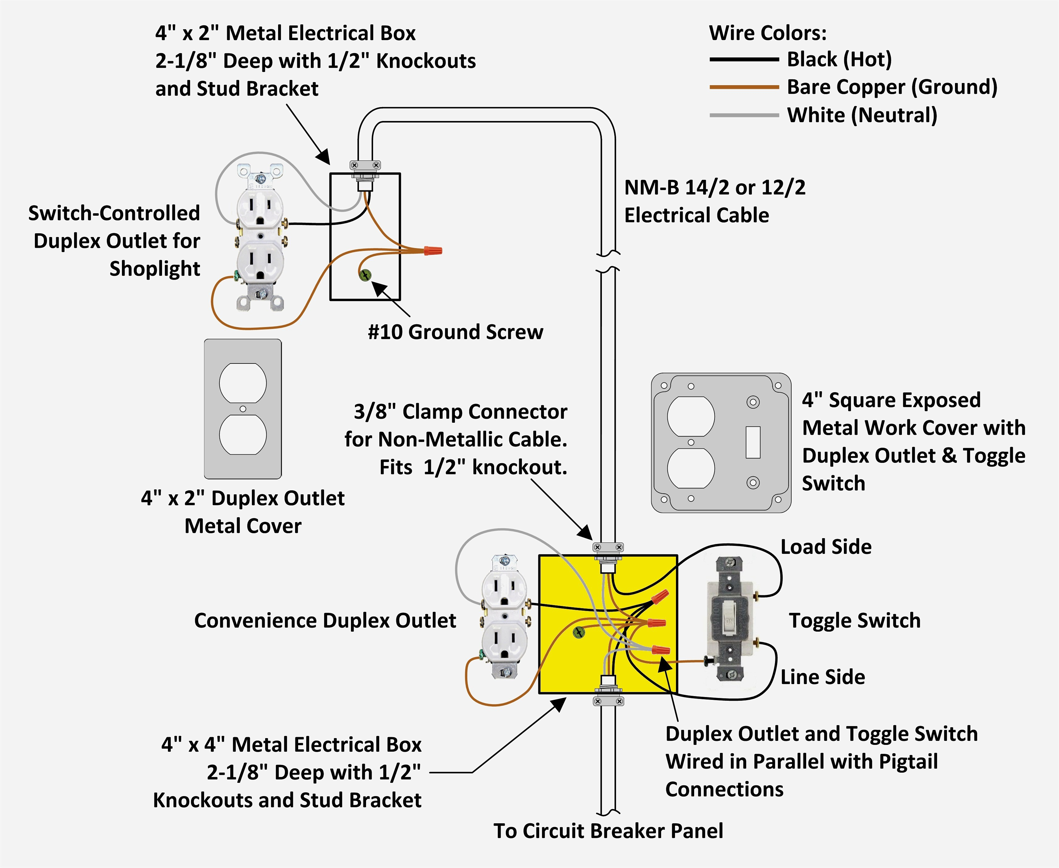 2 Pole toggle Switch Wiring Diagram Sample | Wiring ...