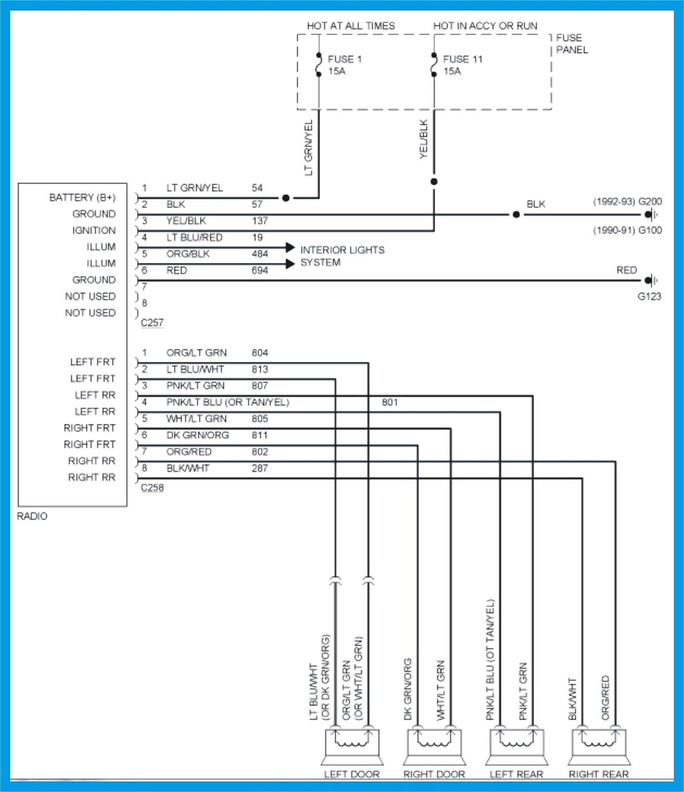 2002 Dodge Ram 1500 Radio Wiring Diagram Gallery | Wiring Diagram Sample