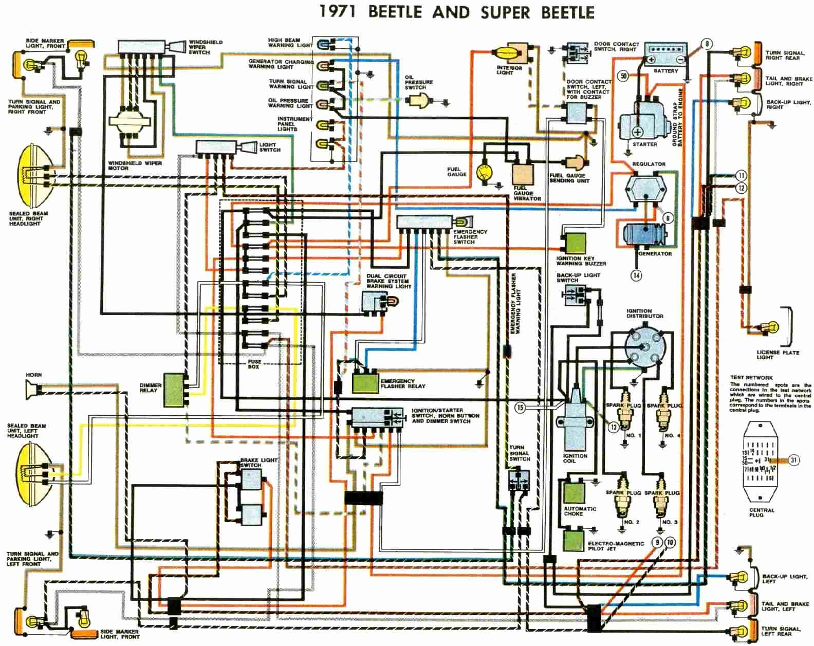 71 Beetle Wiring Diagram