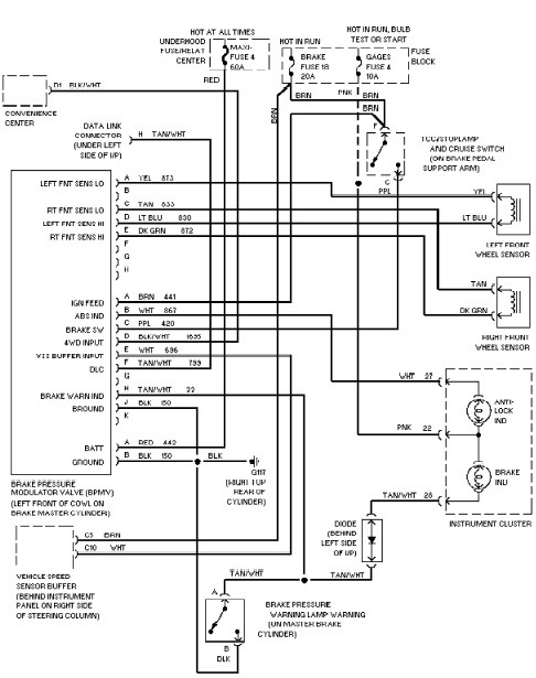 1998 Chevy Silverado Radio Wiring Diagram