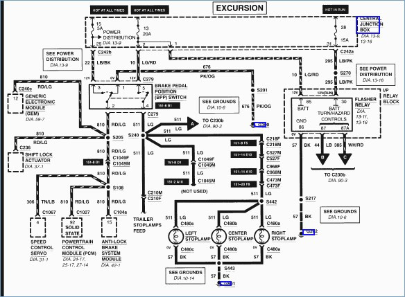 Ford Excursion Trailer Wiring Diagram