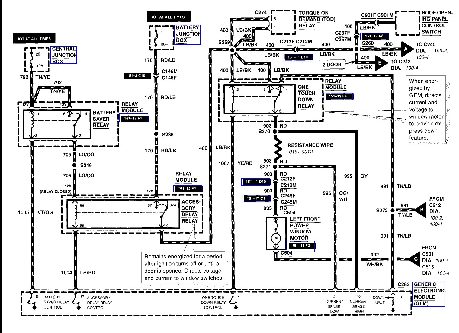 Solved 2005 Ford Excursion Altec Stereo Wire Color Codes