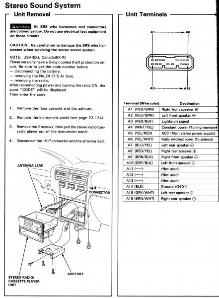 2002 Honda Accord Wiring Diagram Gallery