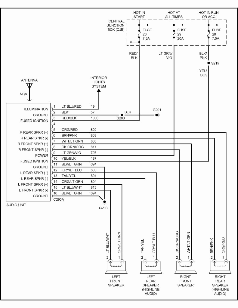 2003 ford Escape Radio Wiring Diagram Gallery - Wiring Diagram Sample