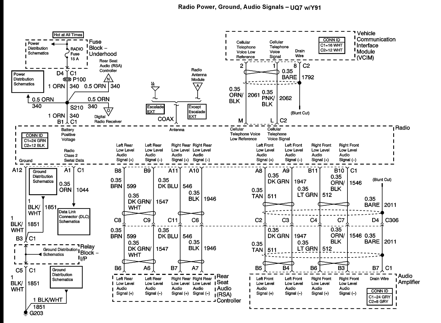 2003 Gmc Yukon Bose Radio Wiring Diagram Gallery - Wiring Diagram Sample