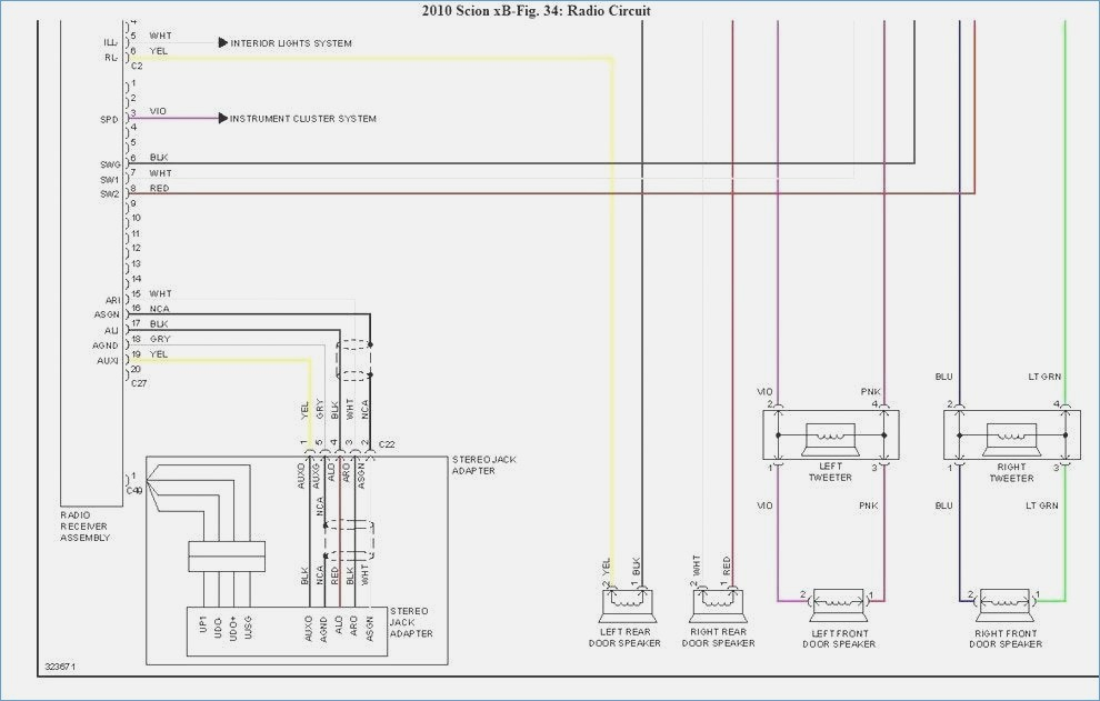 2007 Scion Tc Stereo Wiring Diagram Collection - Wiring Diagram Sample