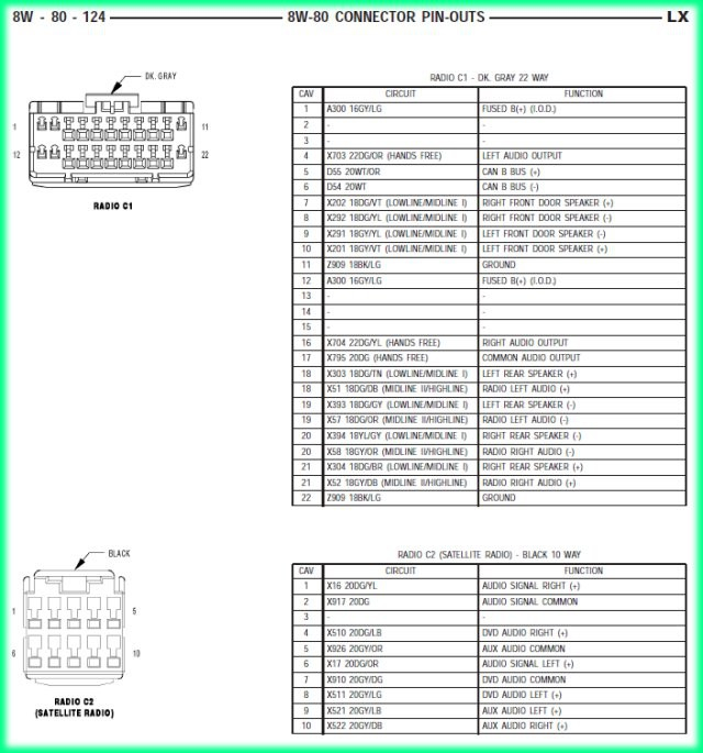 2013 Chrysler 200 Fuse Box Diagram