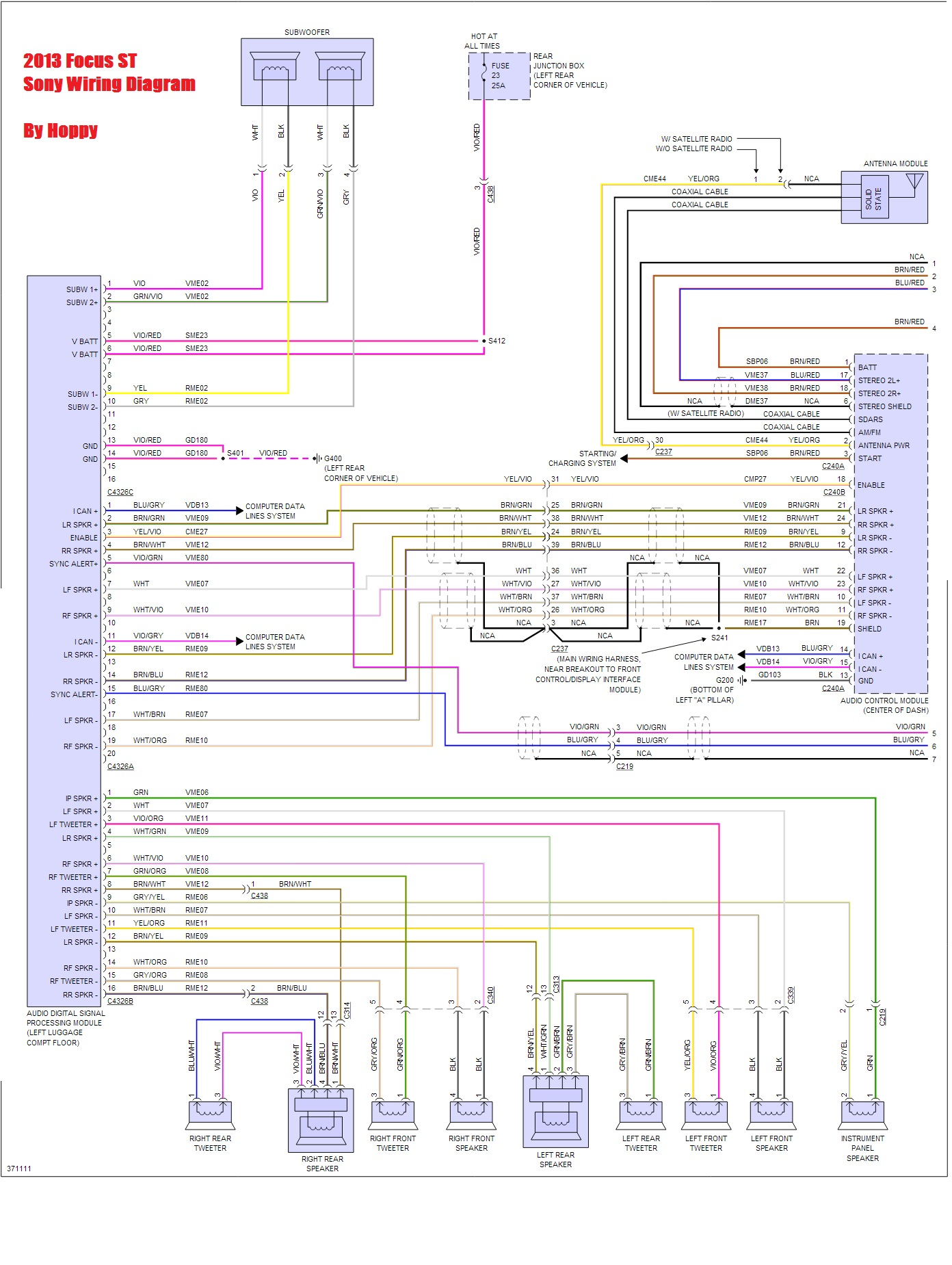 2017 Ford Fusion Stereo Wiring Diagram - Wiring Diagram