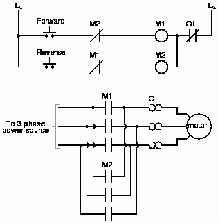 Phase Motor Starter Schematic