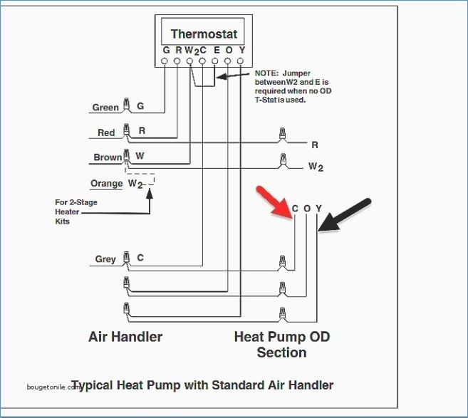 4 Wire Thermostat Wiring Diagram Sample