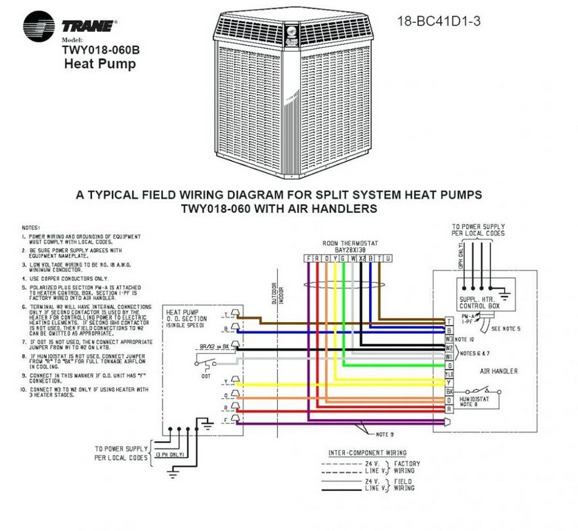 4 Wire Thermostat Wiring Diagram Sample