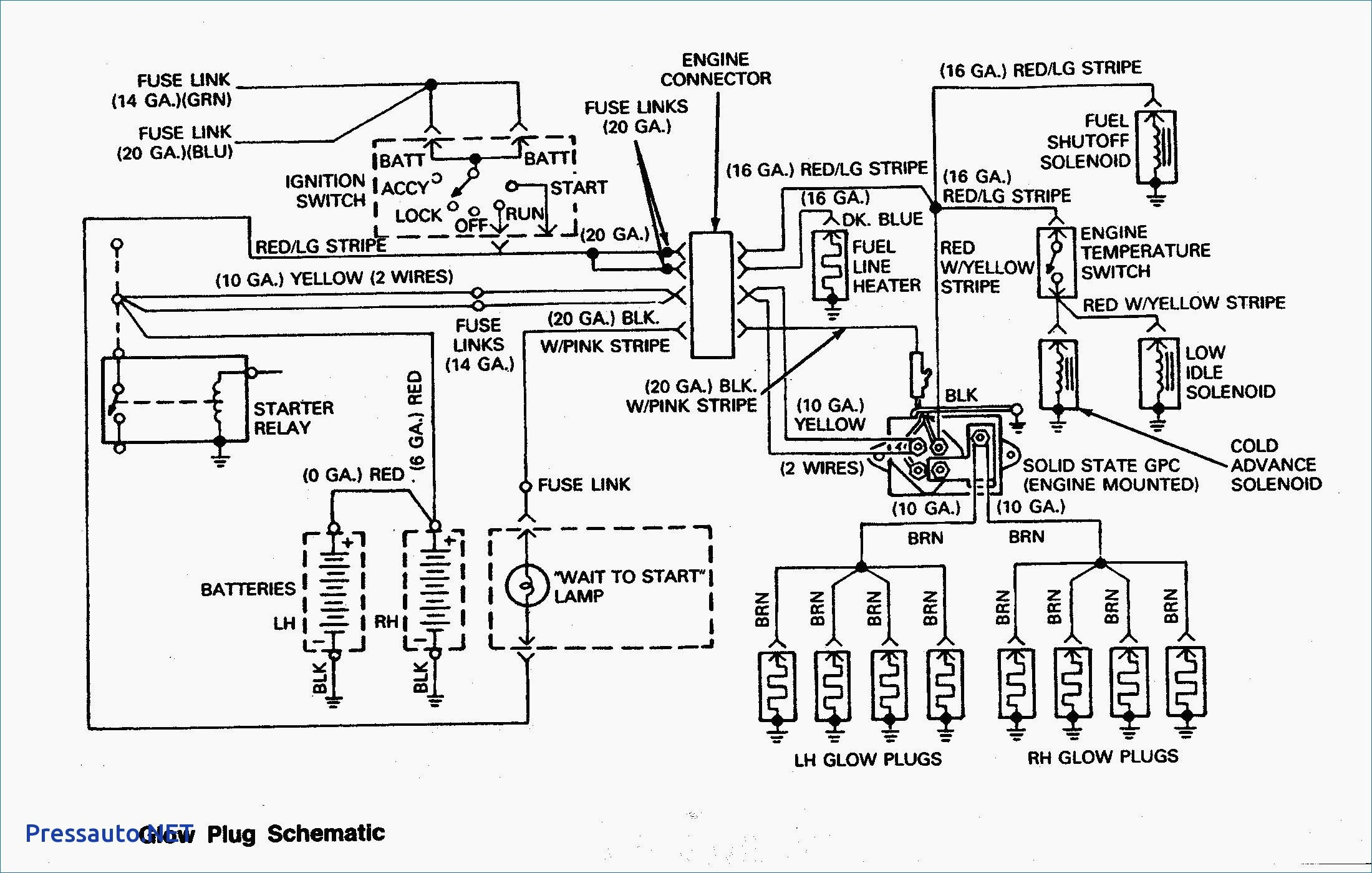 2003 Duramax Glow Plug Relay Wiring Diagram