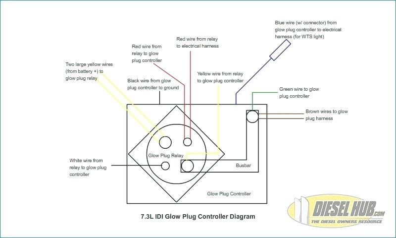 7 3 Powerstroke Glow Plug Relay Wiring Diagram Sample