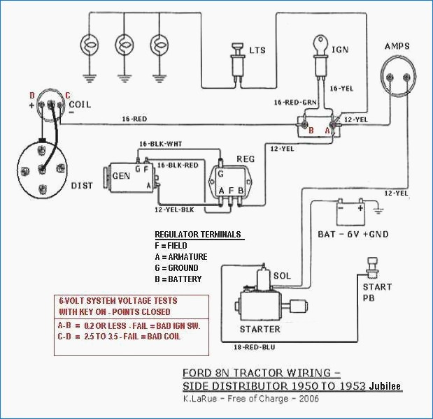 9n 12 Volt Conversion Wiring Diagram Collection - Wiring Diagram Sample