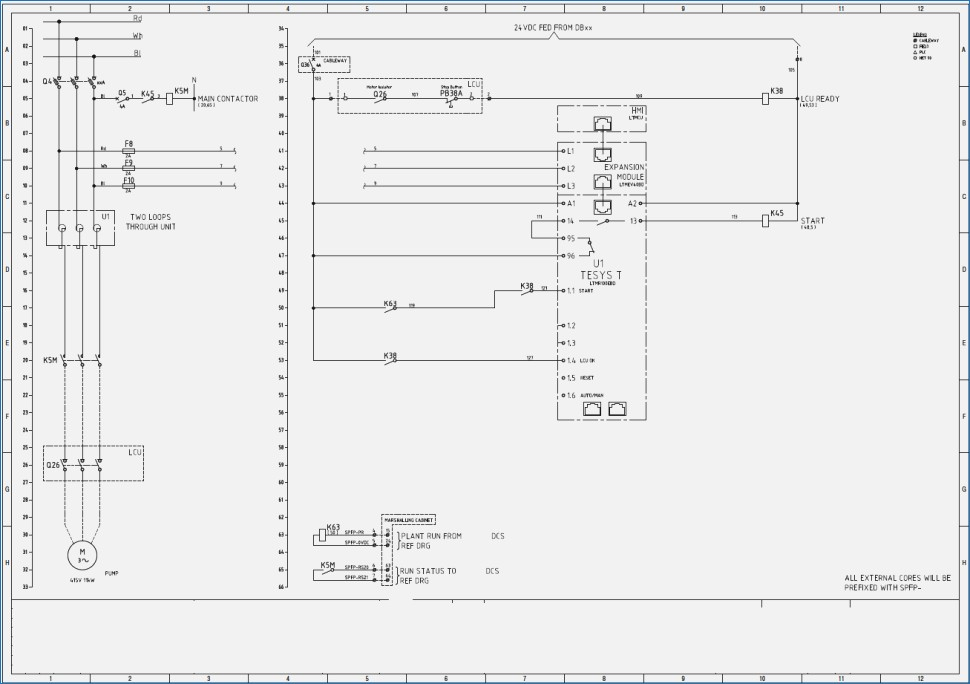 AutoCAD Electrical Drawing Samples  Autocad  Wiring Diagram  Tutorial Sample  Wiring Diagram  Sample 