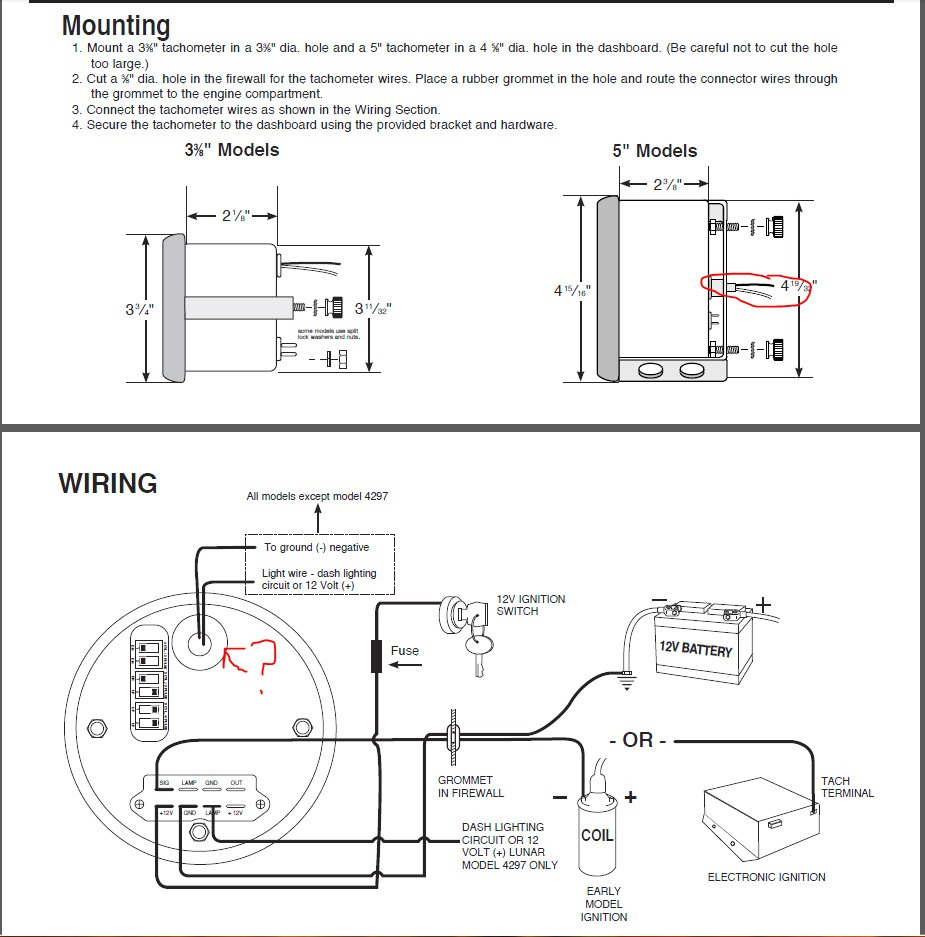 Autometer Tach Wiring Diagram Sample - Faceitsalon.com