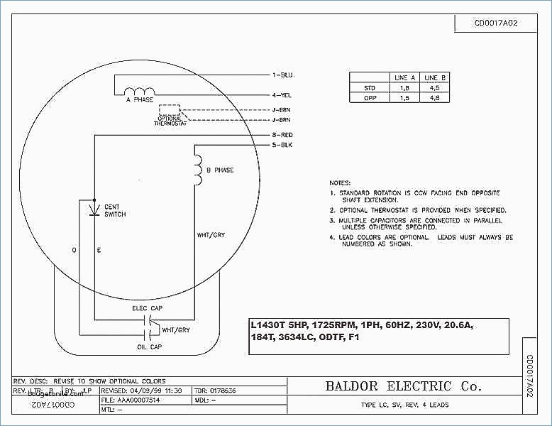 Baldor Motor Capacitor Wiring Diagram Sample - Wiring Diagram Sample