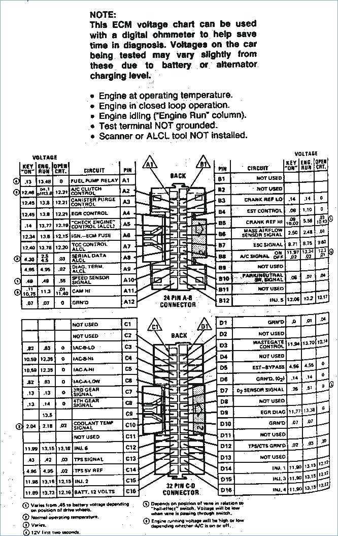 40 pin cat ecm schematic