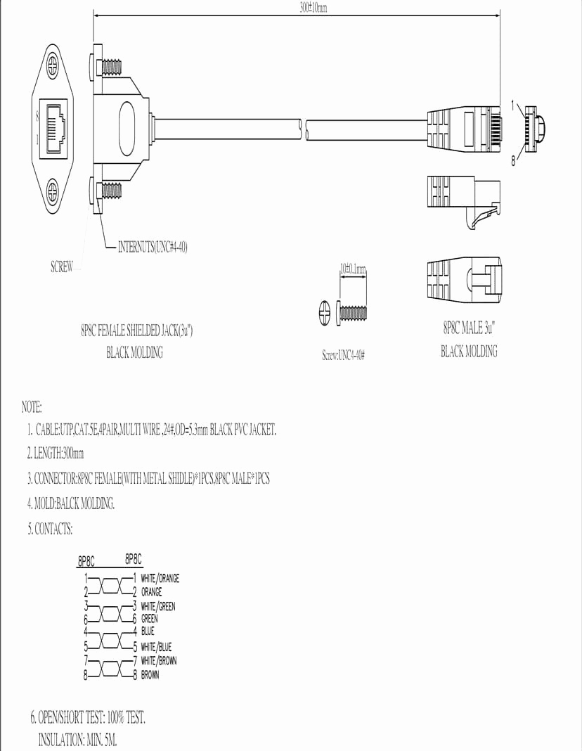 Cat Six Wiring Diagram