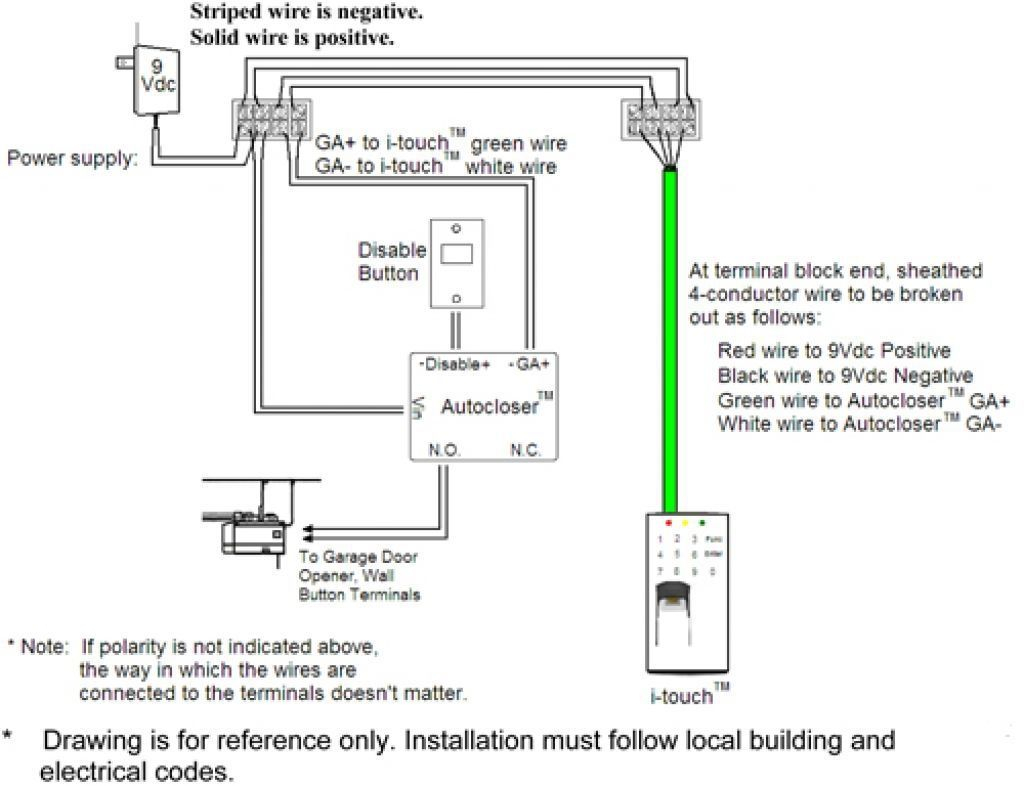 Garage Door Opener Safety Sensor Wiring