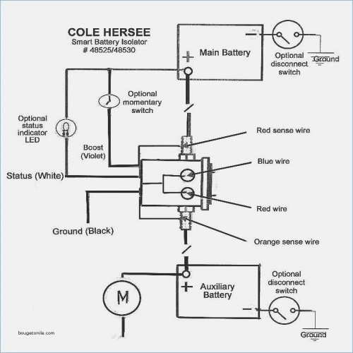 Cole Hersee Battery isolator Wiring Diagram Collection - Wiring Diagram Sample