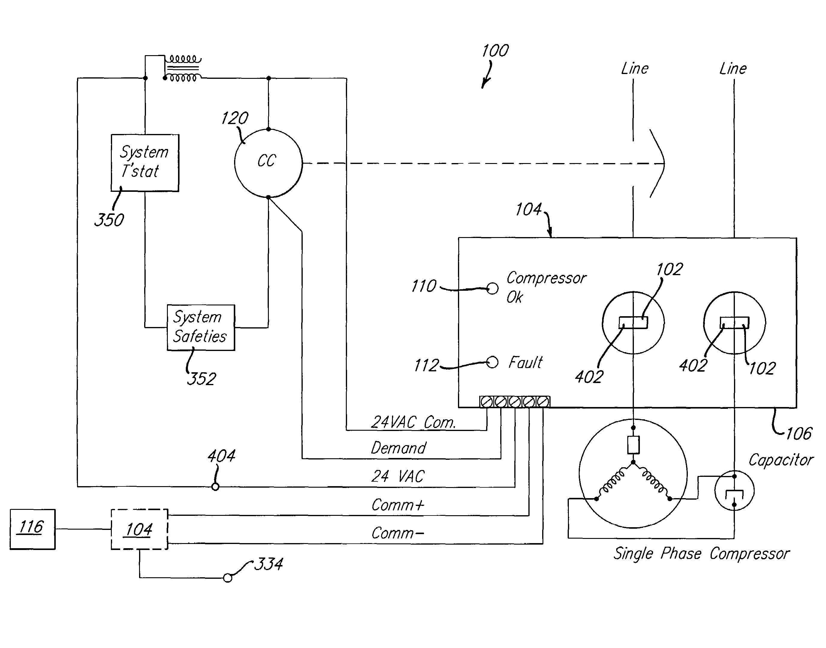 3 Phase Compressor Wiring Diagram Internal