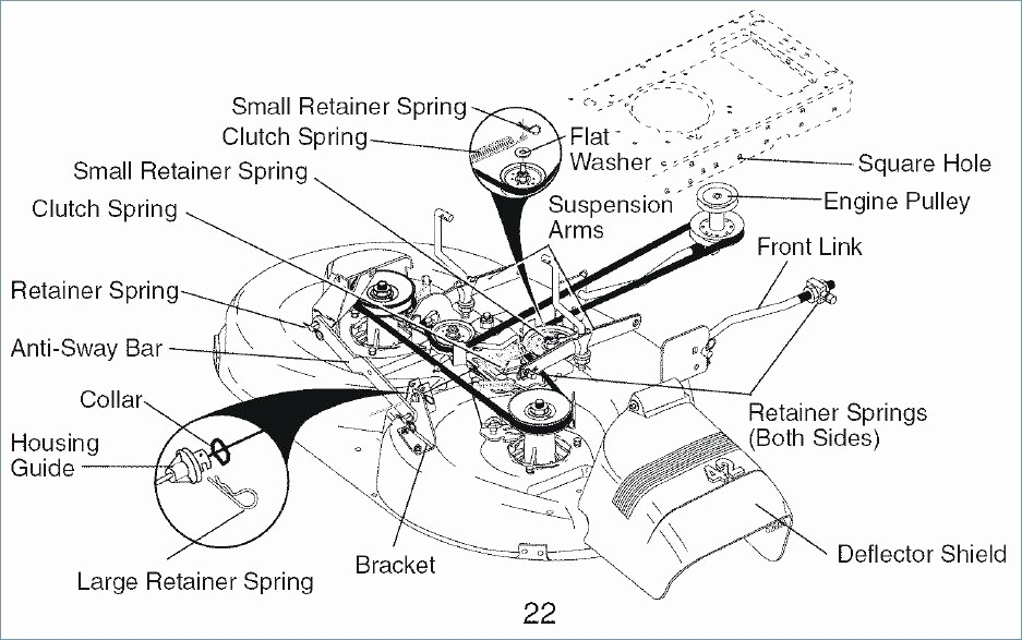 Craftsman Riding Lawn Mower Drive Belt Diagram - Diagram For You