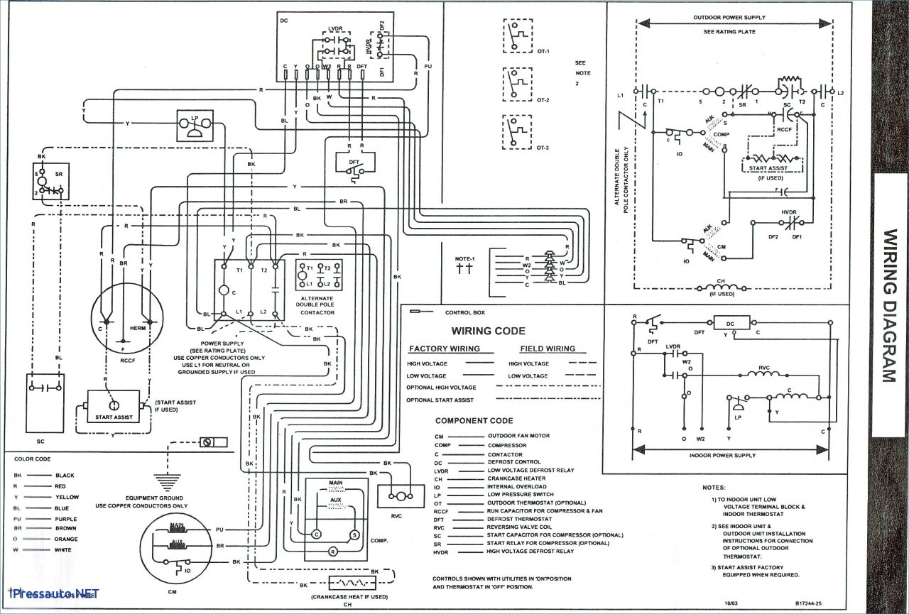 Electric Furnace Fsm2x4800a Wiring Diagram