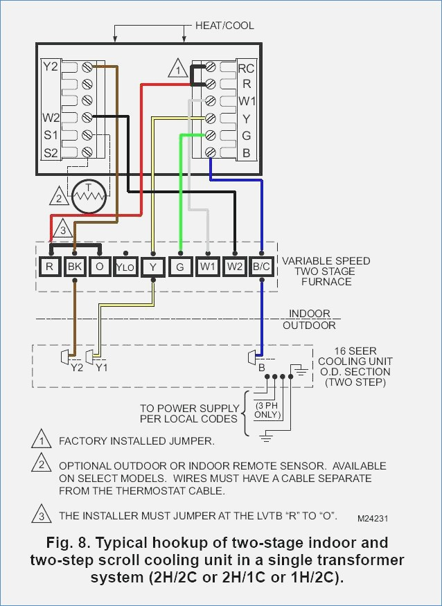 Emerson Digital Thermostat Wiring Diagram