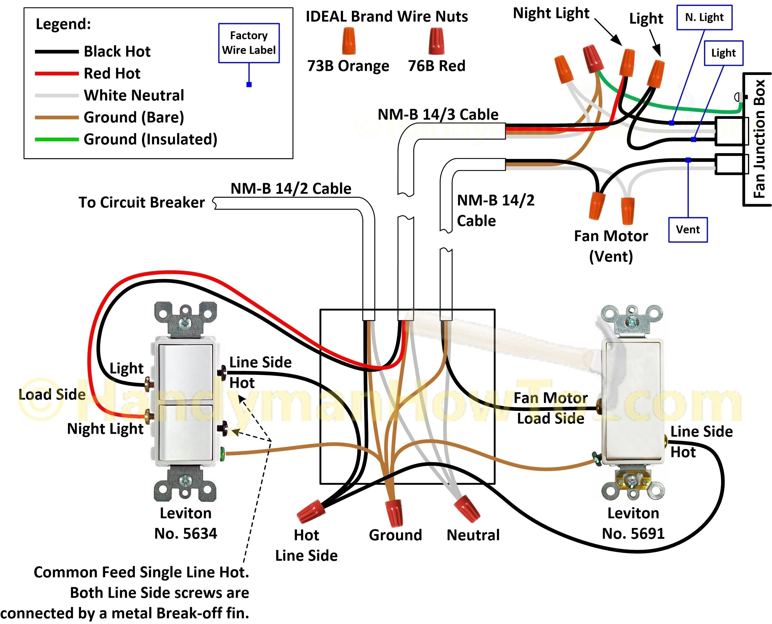 Exhaust Fan Schematic Diagram