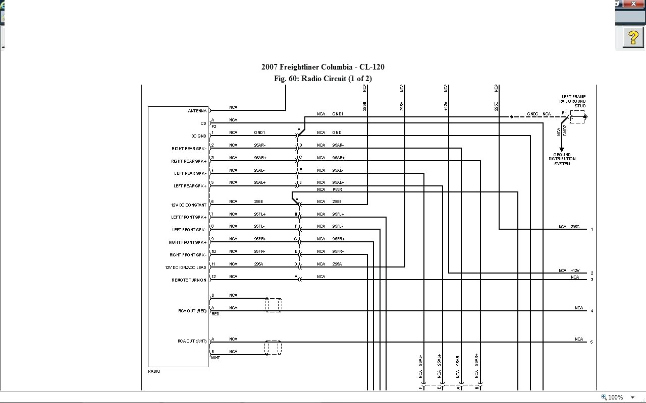 Freightliner Cascadia Radio Wiring Diagram Gallery Wiring Diagram Sample