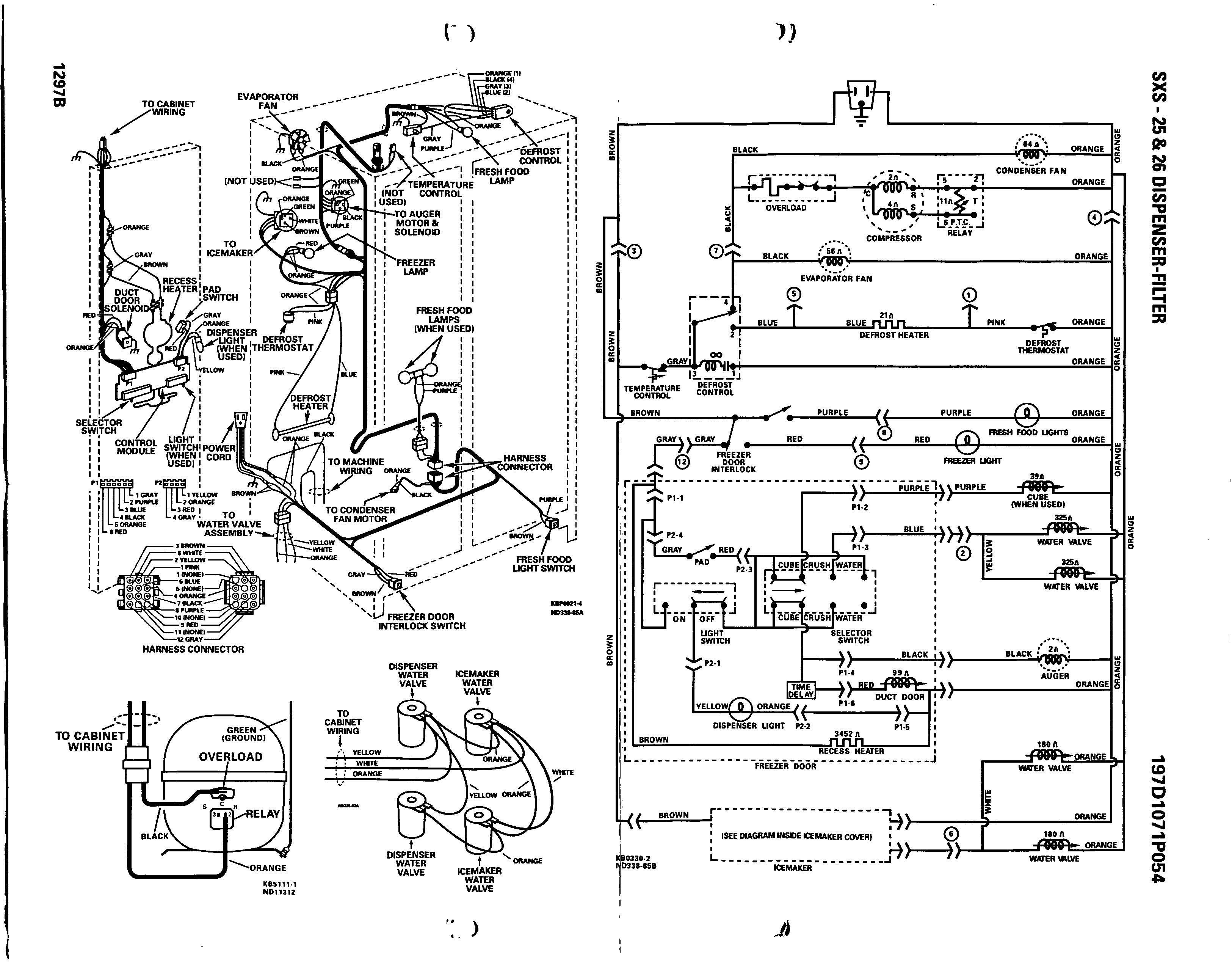 Ge Wiring Diagrams Refrigerator