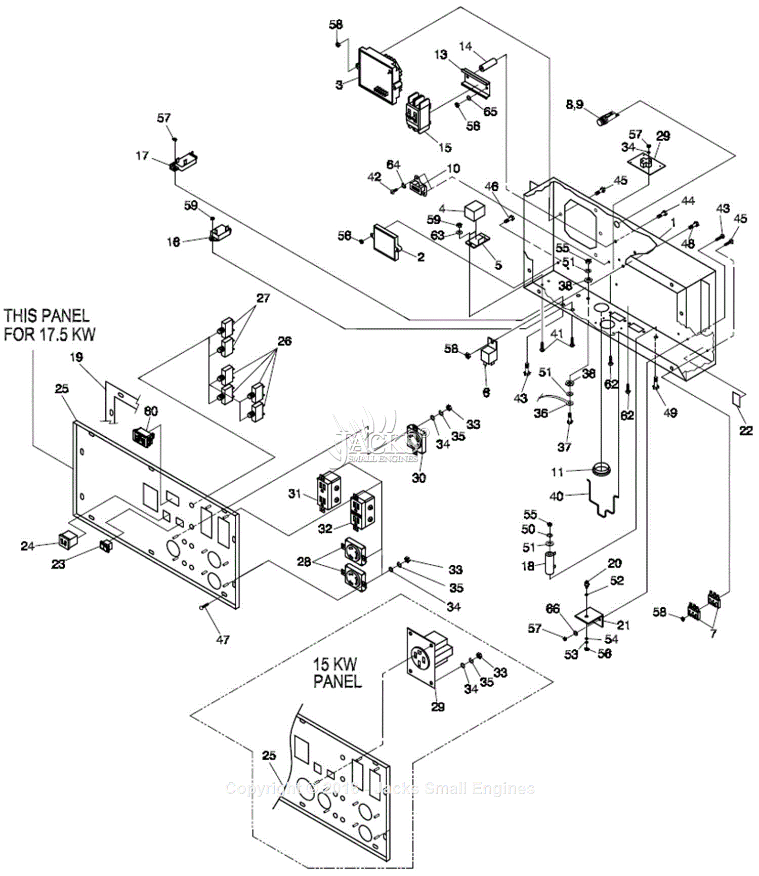 Generac Gp15000e Wiring Diagram