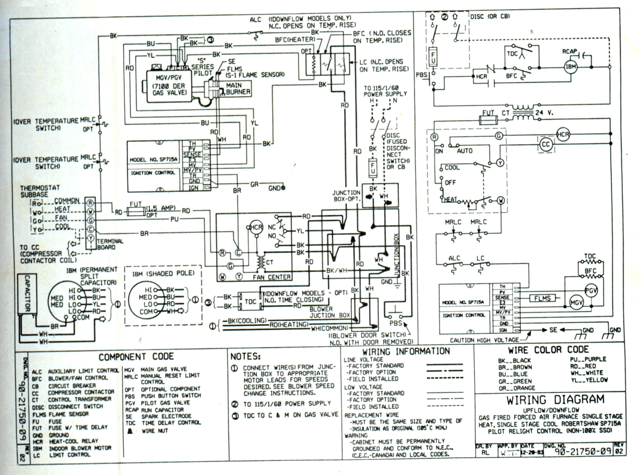 goodman heat pump wiring diagram