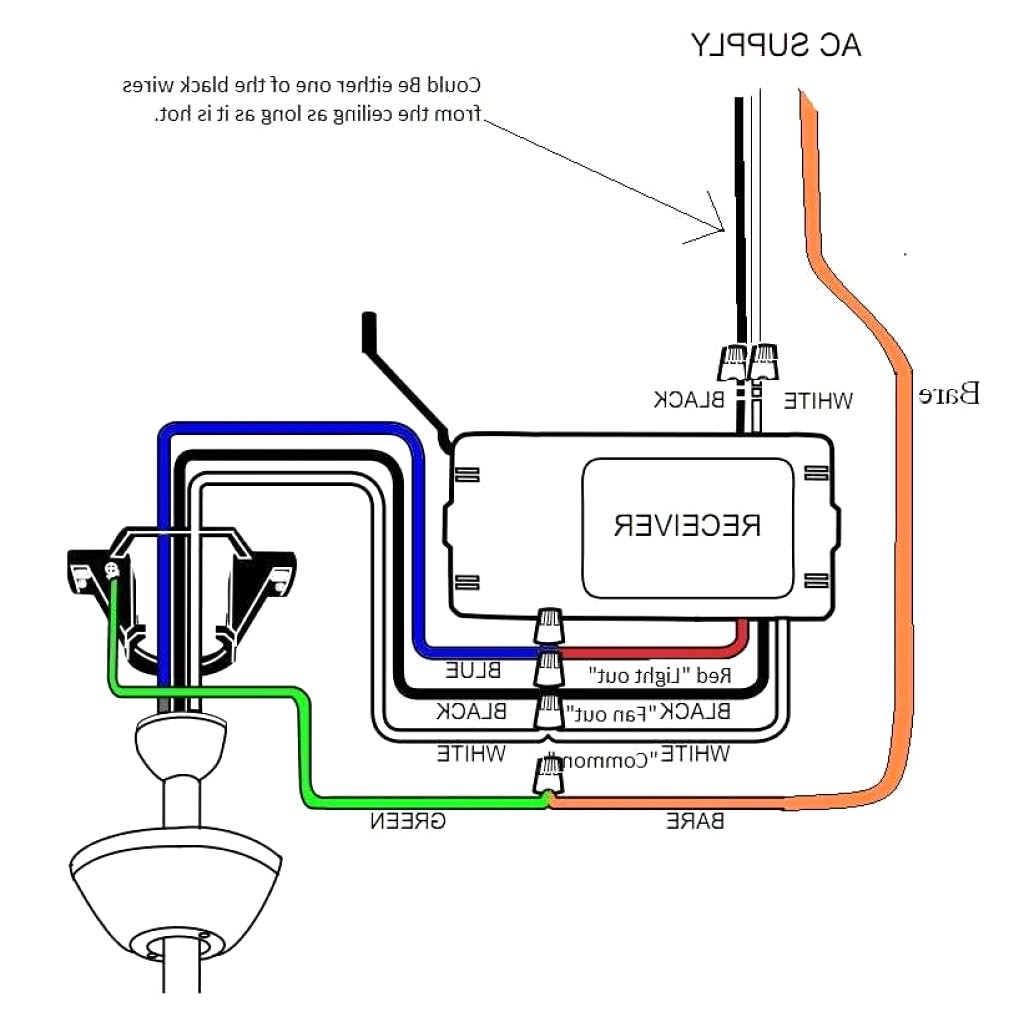 Hampton Bay Ceiling Fan Wiring Diagram with Remote Sample Wiring