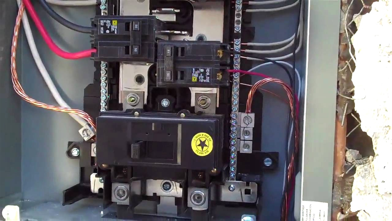 Homeline 70 Amp Load Center Wiring Diagram Gallery - Wiring Diagram Sample