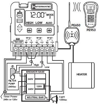 Intermatic Pool Timer Wiring Diagram Sample - Wiring Diagram Sample