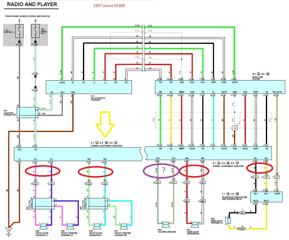 1998 Lexu Es300 Wiring Diagram - wiring diagram