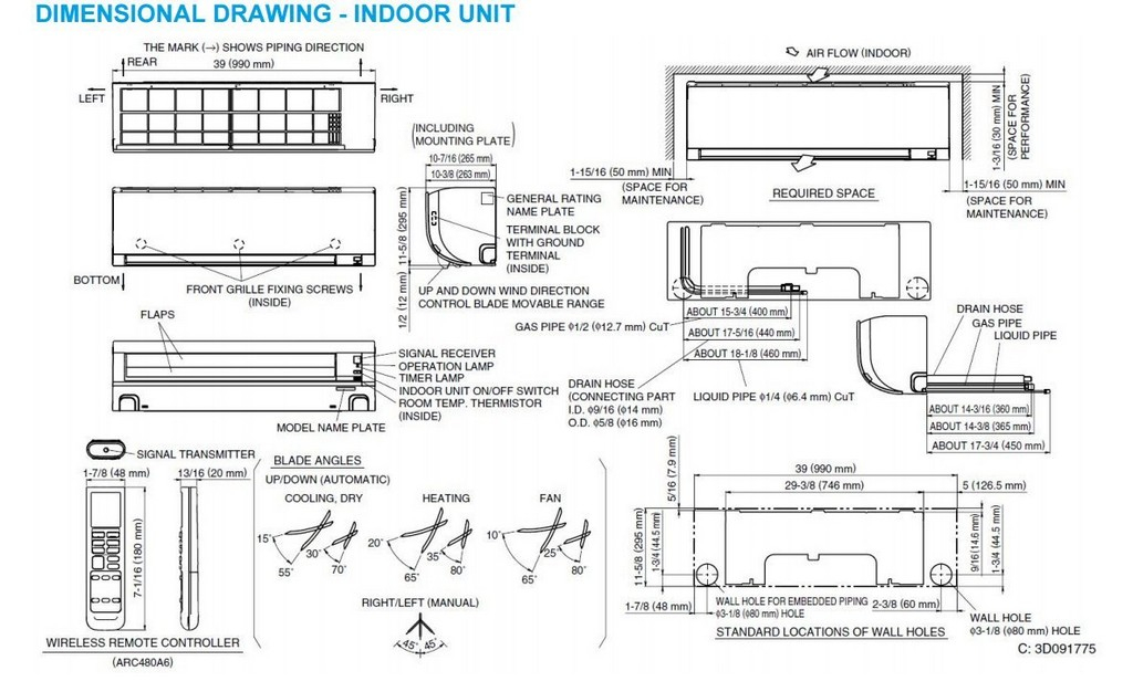 wiring diagram ac split mitsubishi