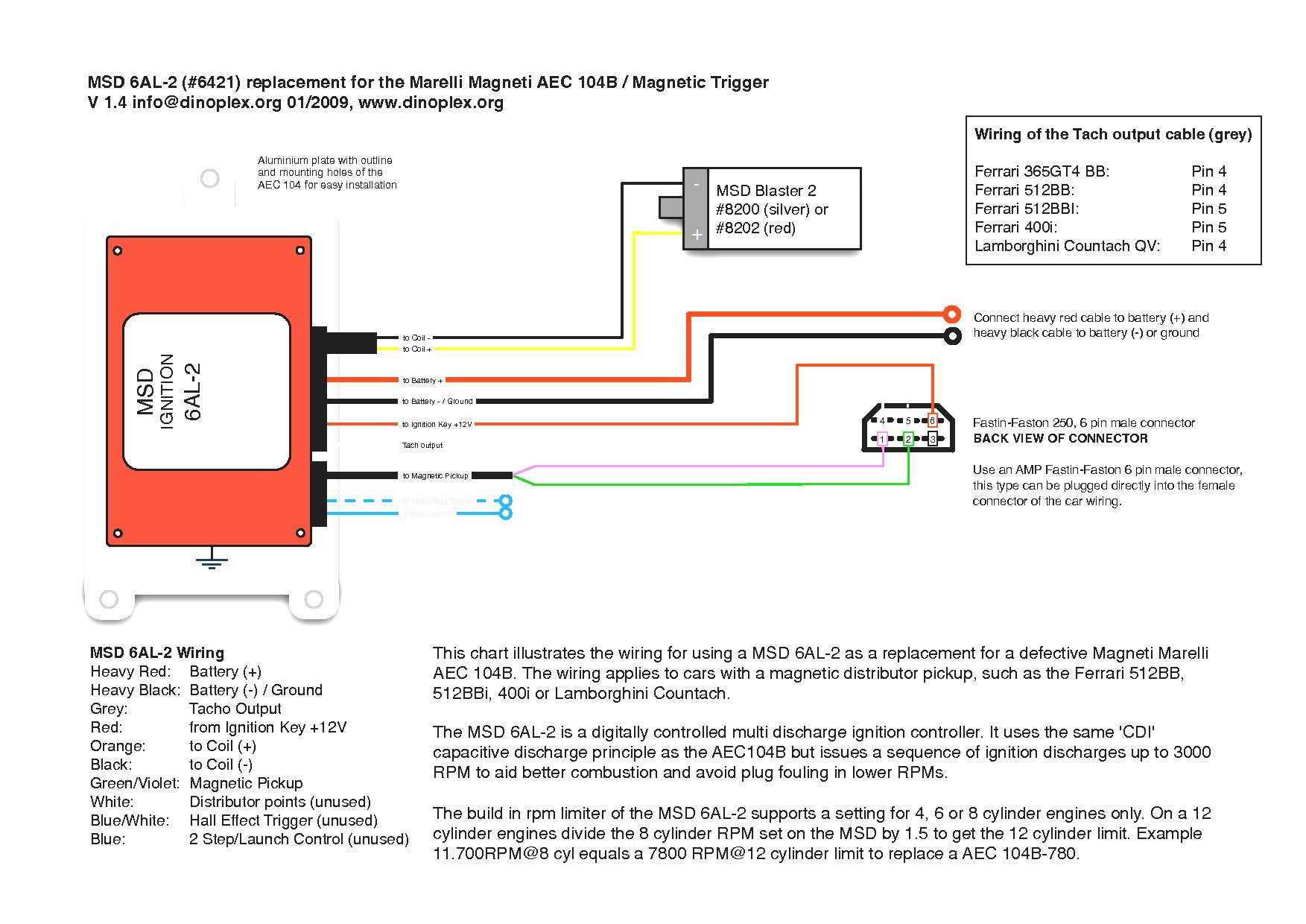 35 Msd Digital 6al Wiring Diagram - Wiring Diagram List