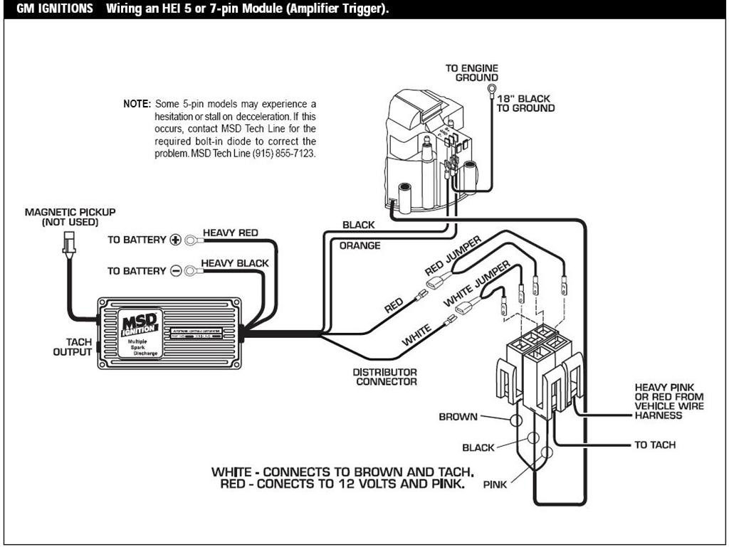 Msd 6al Hei Wiring Diagram Collection | Wiring Diagram Sample