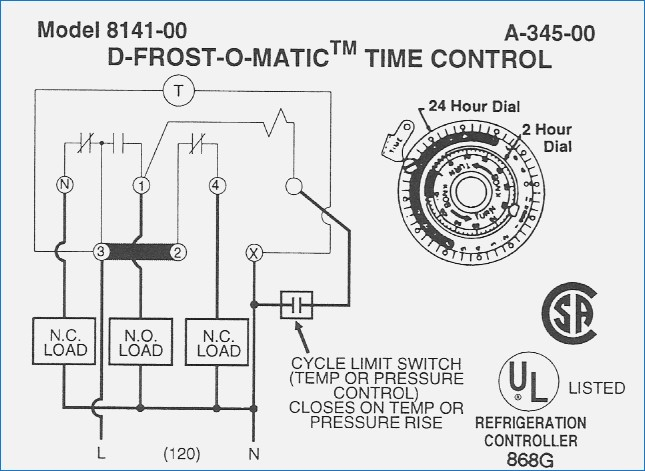Commercial Defrost Timer Wiring Diagram