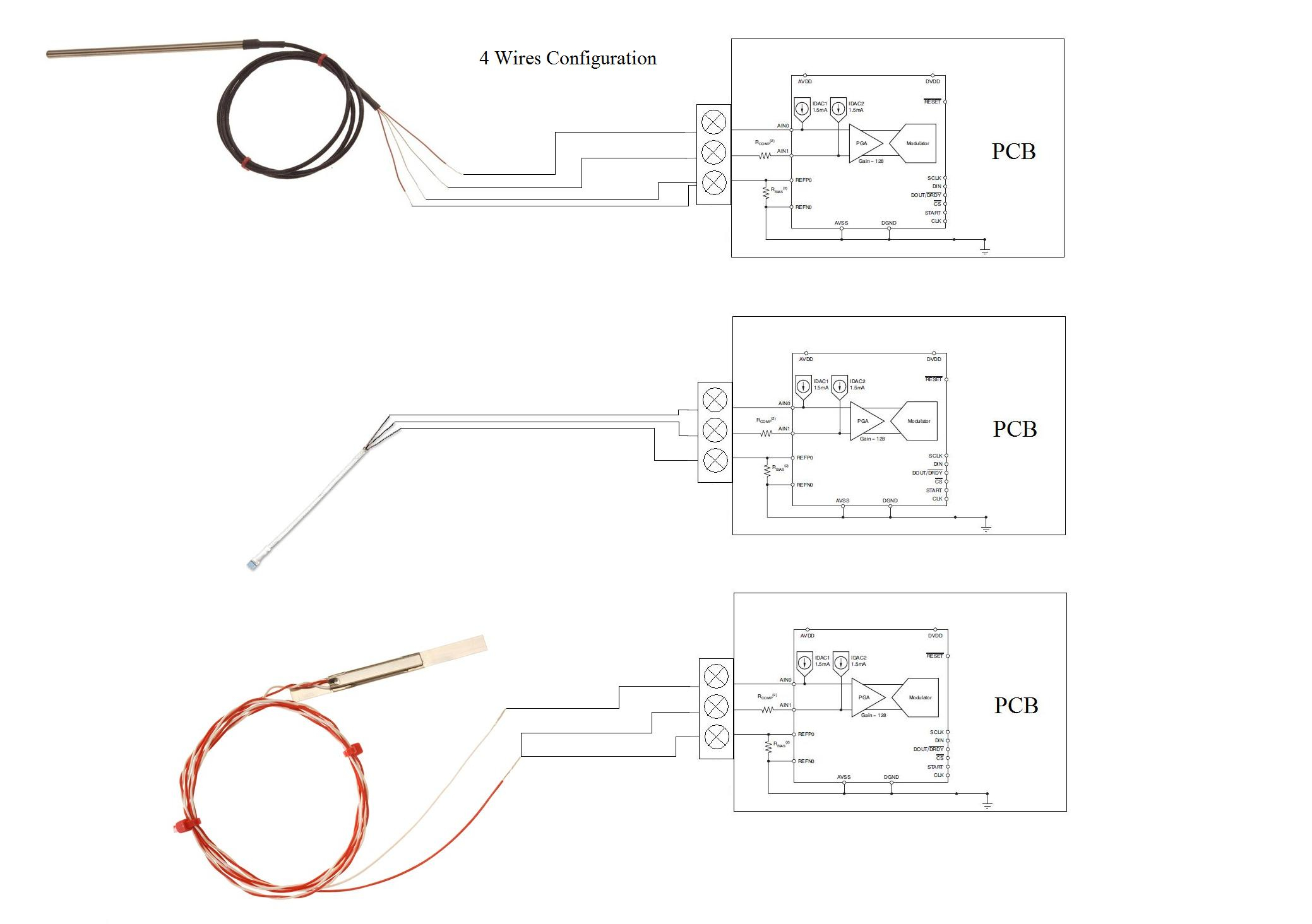 Pt100 Wiring Diagram